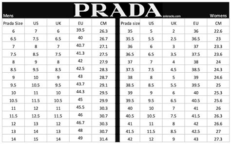 guida alle taglie sneakers prada|prada sneakers size guide.